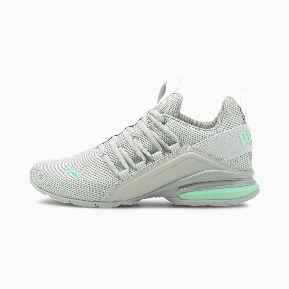 Puma Axelion M Fiú Sportcipő - Zöld ( Hungary - HAJQX9420 )